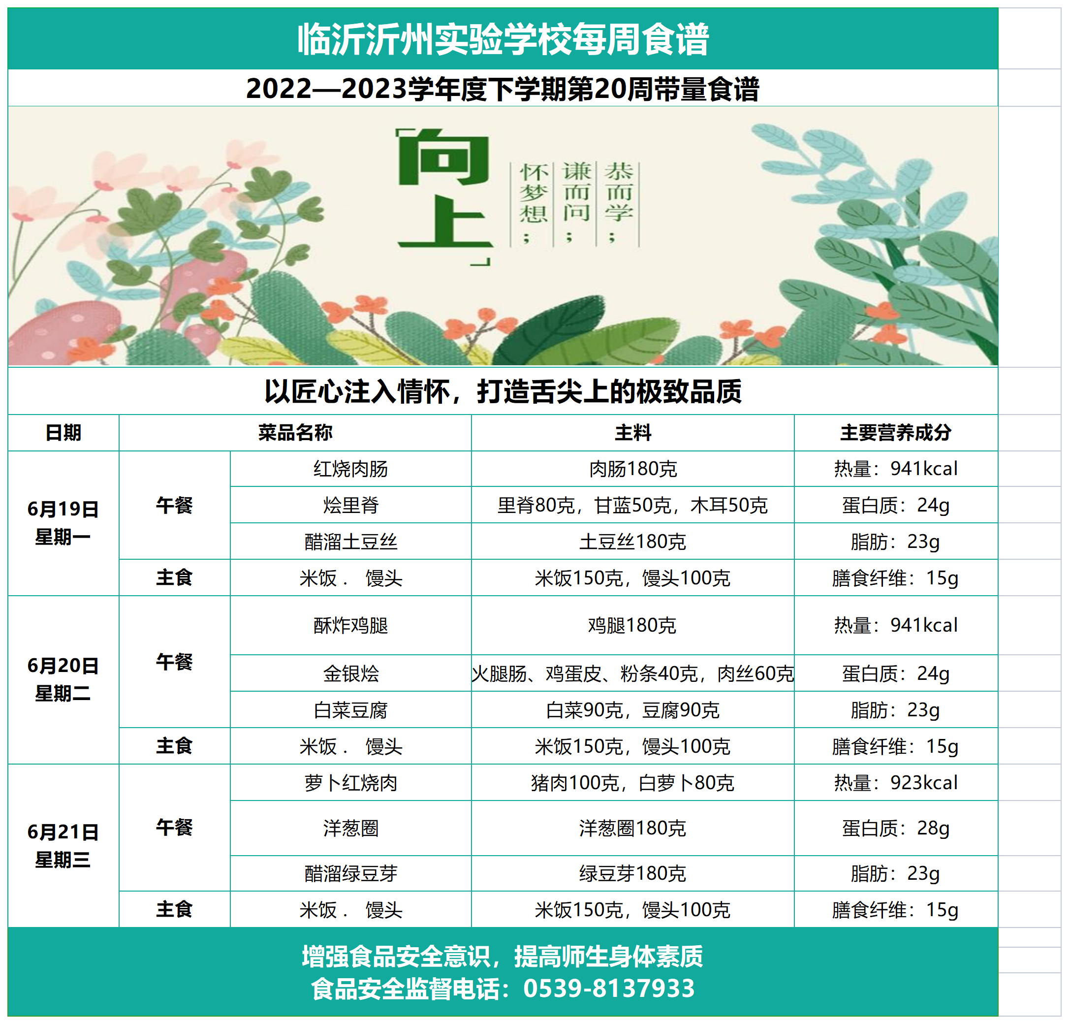 galaxy银河官网第二十周带量食谱_Sheet1.png